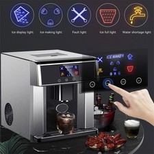 LCD Ice Cube Machine Maker