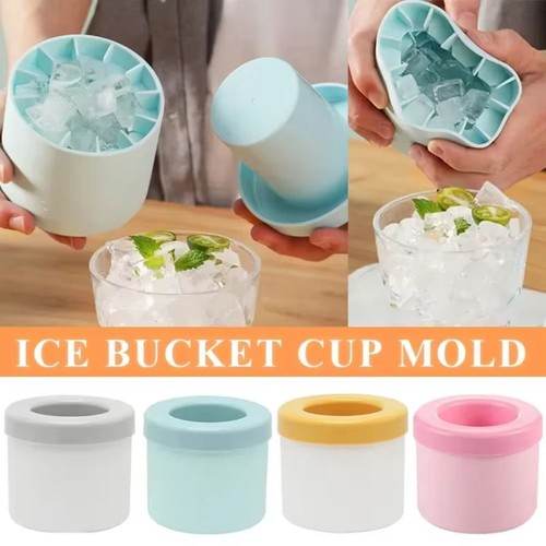 Silicone ice cube mold - mold, cup