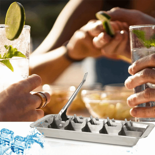 Stainless steel ice - cubes, mold