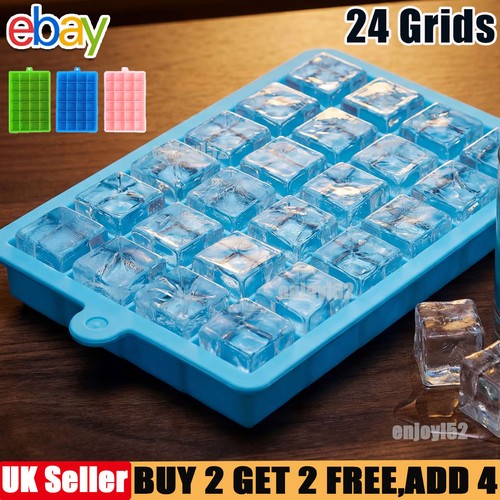 Large ice cube - ice, tray